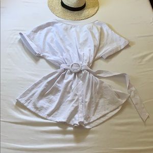 Day & Night white romper